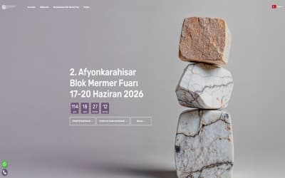 2. Afyonkarahisar Blok Mermer Fuarı