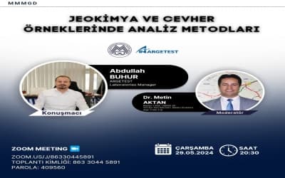 JEOKİMYA VE CEVHER ÖRNEKLERİNDE ANALİZ METODLARI