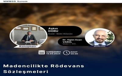 Madencilikte Rödevans Sözleşmeleri