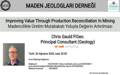 "Madencilikte Üretim Mutabakatı Yoluyla Değerin Artırılması" Semineri