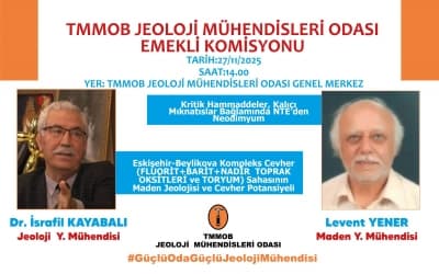 TMMOB Jeoloji Mühendisleri Odası Emekli Komisyonu Söyleşileri
