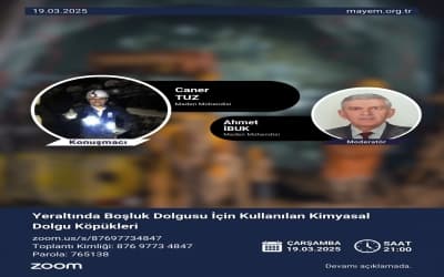 “Yeraltında Boşluk Dolgusu için Kullanılan Kimyasal Dolgu Köpükleri” Sunumu