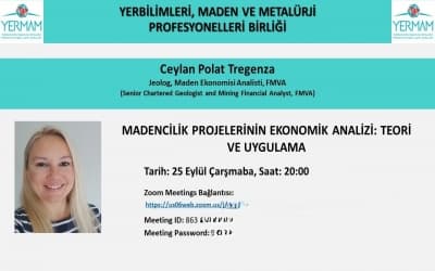 YERMAM “Madencilik Projelerinin Ekonomik Analizi: Teori ve Uygulama” Sunumu