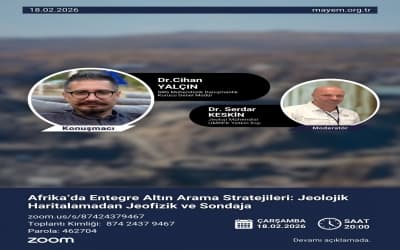 “Afrika’da Entegre Altın Arama Stratejileri: Jeolojik Haritalamadan Jeofizik ve Sondaja” Sunumu