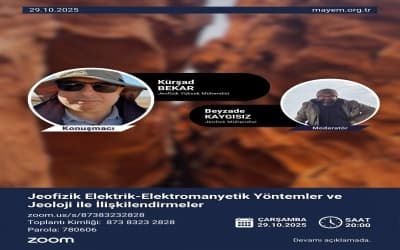 "Jeofizik Elektrik-Elektromanyetik Yöntemler ve Jeoloji ile İlişkilendirmeler" Sunumu