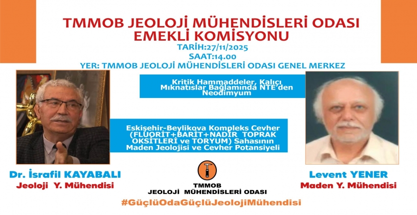 TMMOB Jeoloji Mühendisleri Odası Emekli Komisyonu Söyleşileri