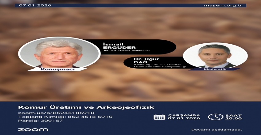 "Kömür Üretimi ve Arkeojeofizik" Sunumu